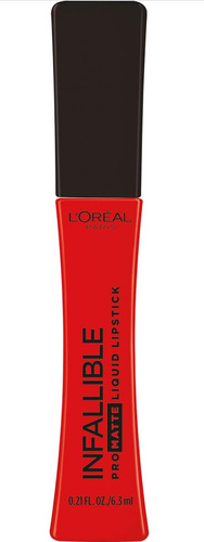 Loréal Pro Matte Infalible Labial Red Affair 872