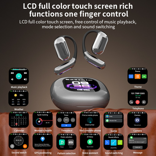 Auriculares Inalámbricos Bluetooth Con Traducción Ia, Con