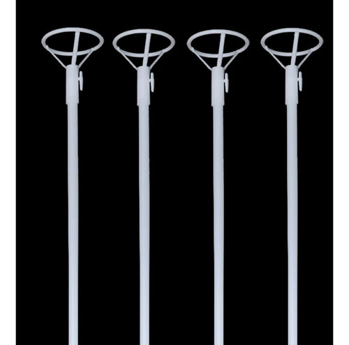 Imagen 3 de 4 de 5 Soportes Para Globos Metalizados Con Varilla Transparente