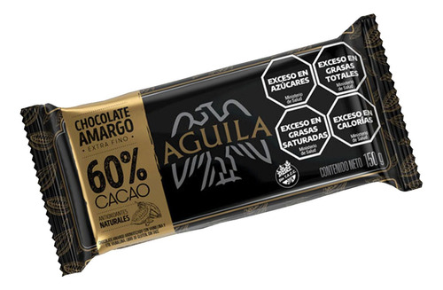 Águila Chocolate 60% Cacao 150gr - Compañía De Golosinas