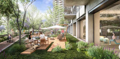 Departamento En Venta En Residencial Altezza Bosques Con Terraza (m2d2358)