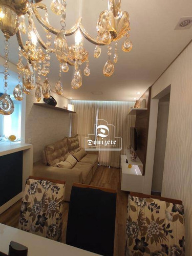Apartamento Com 2 Dormitórios À Venda, 60 M² Por R$ 477.000,00 - Vila Alzira - Santo André/sp - Ap15831