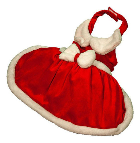 Vestido Modernpet De Natal Vermelho - Tam. M