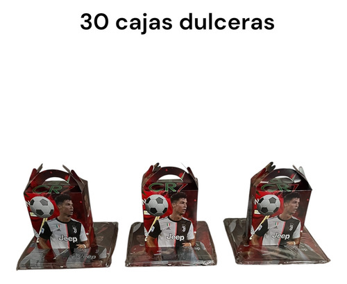 Kit Completo De Cristiano Ronaldo Para Fiesta De 30 Personas Rojo Cr7 Cristiano Ronaldo