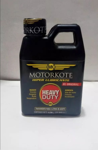 Aditivo Anti Desgaste Motorkote Heavy Duty Anti Fricción