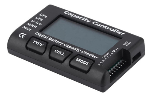 Comprobador Digital De Capacidad De Batería Rc Cellmeter 7 C