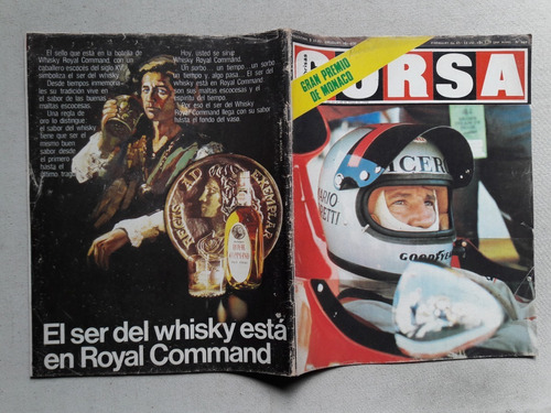 Revista Corsa Nº 469 Mayo 1975 - Lamina Niki Lauda F 312 Ti