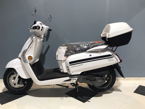 Imagen 8 de 16 de Scooter Kymco Like 125 Blanca 0km 2023