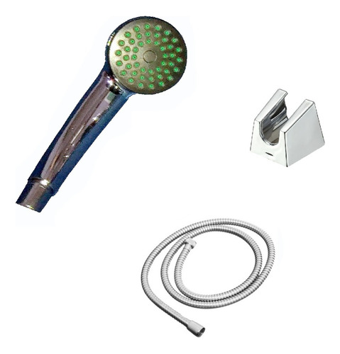 Duchador Mano + Soporte Articulado + Flexible 150cm Naffull