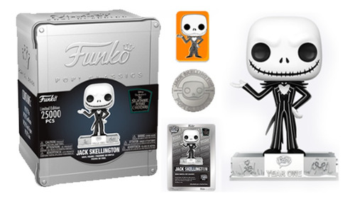 Funko Pop Jack Skellington Metal 25000 Pzas