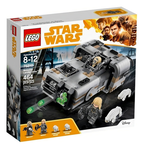 Set de construcción Lego Star Wars Moloch's Landspeeder 464 piezas en caja