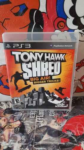 Tony Hawk Shred Big Air De Ps3 Es Usado Y Funciona.