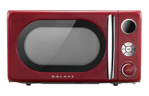 Microondas Galanz Retro Vintage Rojo 0.7 Ft³ Importado Usa
