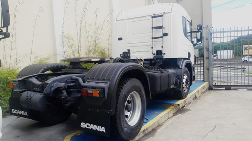 Scania P114 330, 4x2, Branco, Ano 2000