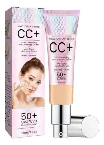 Corrector Facial En Crema Cc Corrector De Color 1