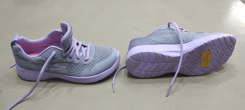 Zapatilla Skechers Niña Gris T32 Impecables