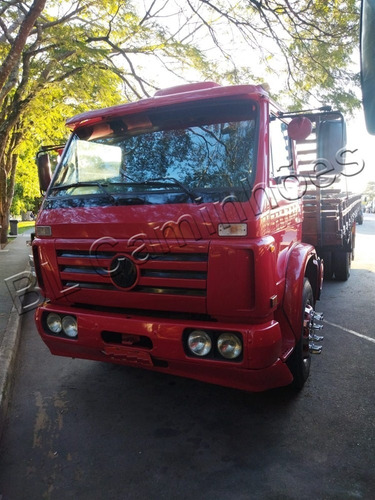 Imagem 1 de 23 de Vw 14-210 6x2 Reduzido Ano 1990 Com Carroceria De 8 Metros