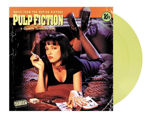 Soundtrack Pulp Fiction Vinilo Lp Color Nuevo En Stock Impor