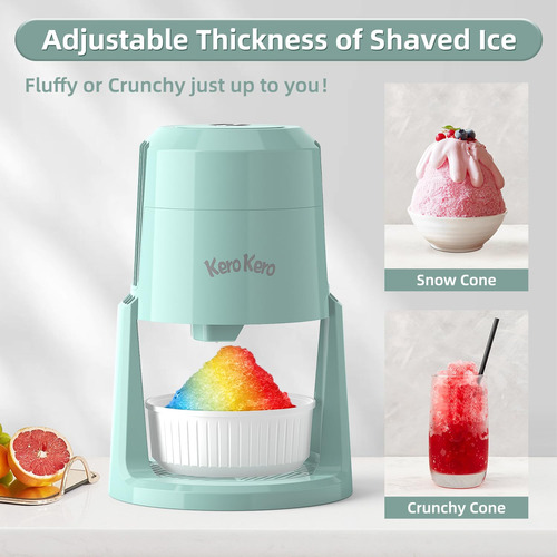 Máquina De Nieve Kero Kero - Hielo Raspado 1.45 Kg Verde