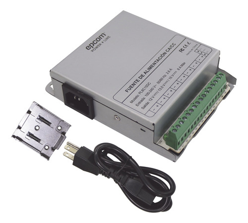 Fuente De Poder Metálica P 8cámaras 12 O 13.5 O 15 Vcc 8amp
