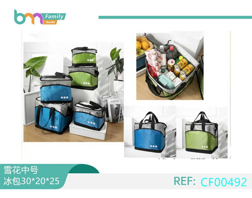 Pack 6 Bolsos Térmicos Coolers De Comida Bebida 30x25cm