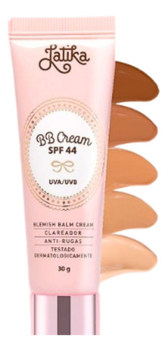 Bb Cream Latika Clareador Fps 44, Base Clear, Escolha A Cor.