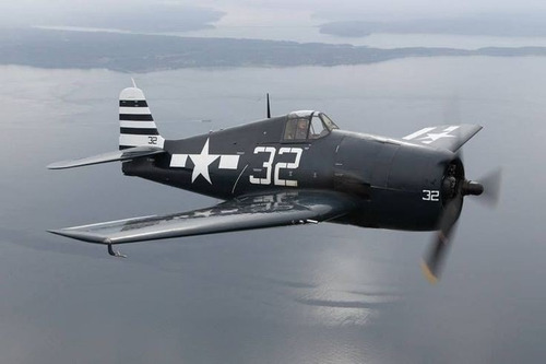 Miniatura Diecast En Escala 1/72, Grumman F6f Hellcat 1945