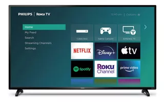 Television Philips 65pfl4756/f7 65 Pulgadas 4k Uhd Roku Tv