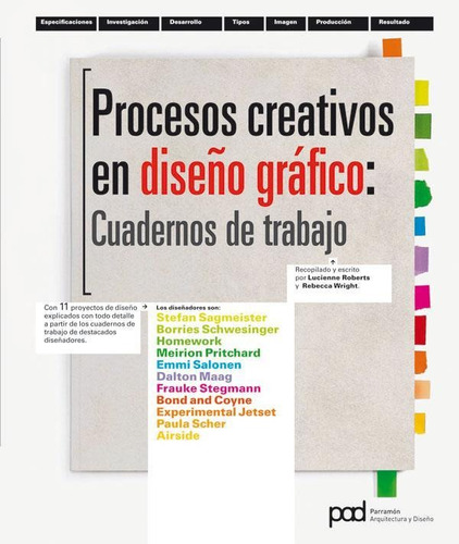 Procesos Creativos En Diseño Gráfico de Lucienne Roberts y Rebecca Wright Editorial Parramon