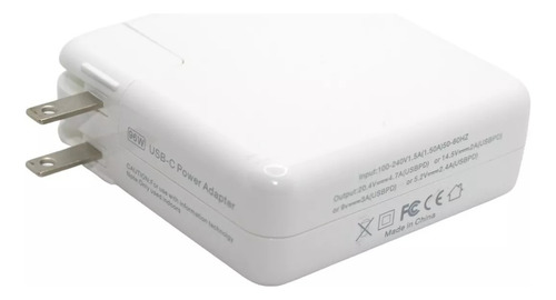 Cargador Para Macbook Pro Air 20.4v 96w Usb-c Tipo T Tipo L