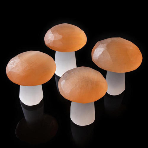 Seta De Cristal De De Selenita Tallada A Mano Para La