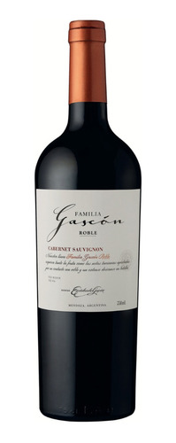 Vino Familia Gascon Roble Cabernet Sauvignon 750ml.