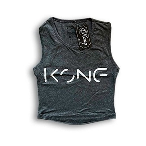 Crop Top Kong Clothing Tankgricov Ropa Gym Fitnes