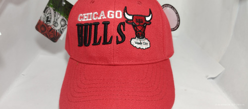 Gorra  Curva De Los  Chicago Toro Bulls 
