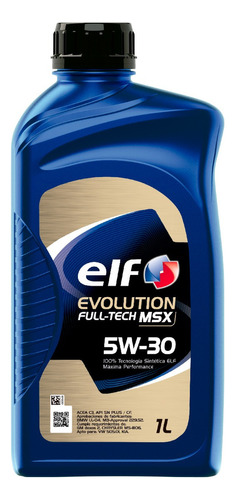 Elf Evolution Full Tech Msx 5w-30 1 Litro