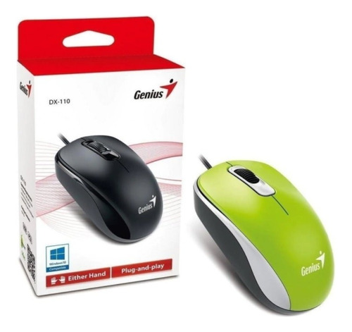 Mouse Optico Genius Dx-110 800dpi Usb