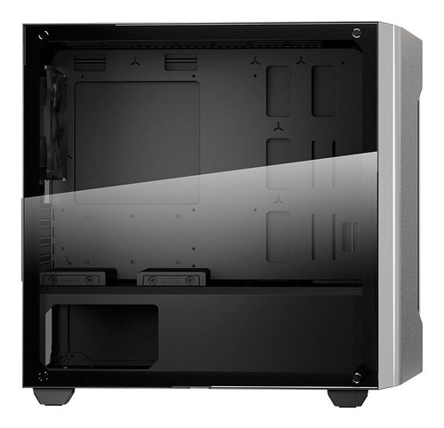 Imagen 6 de 7 de Gabinete Gamer Cougar Gemini M Silver Gray Rgb Crist Templad