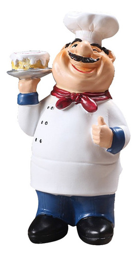 Nuevo Figuras De Chef Cocina Decoración Chef Pizarra, 4 Y