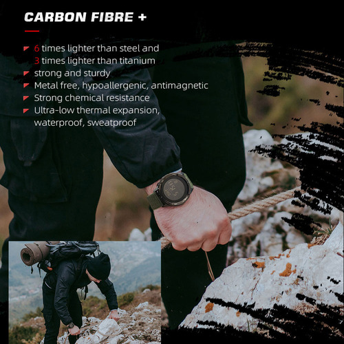 Y Relógios De Pulso Carbon Smart Ultra Watch Thin Digital
