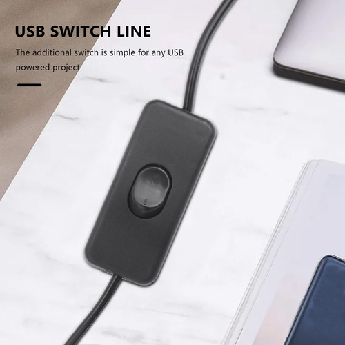 Cable De Extensión Usb A Macho A Hembra Con Interruptor/off-