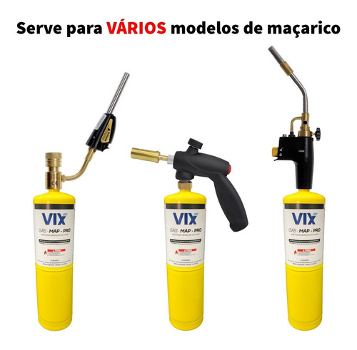 Imagem 2 de 5 de Refil Turbo Toch Gás Map Pro P/ Maçarico Portatil Promoção