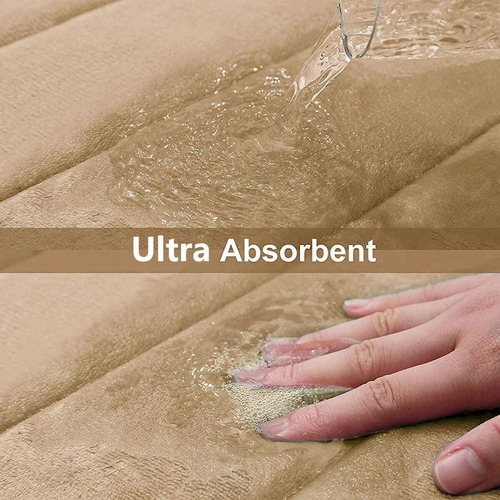 Tapete De Banheiro Decorativo Ultra Impermeável De 60x40cm