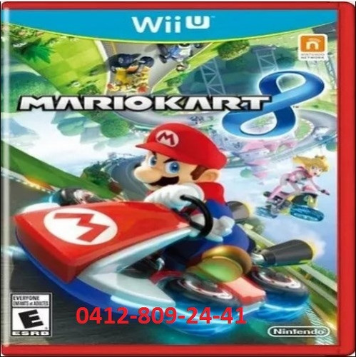 Mario Kart 8 Juego Nintendo Wii U Original Ref: (30$)