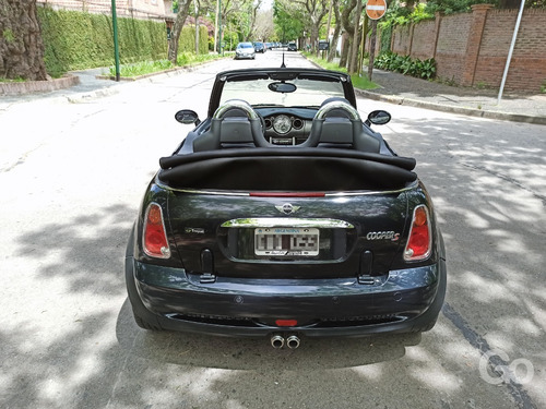 Mini Cooper 1.6 S Cabrio 2007 Descapotable Negro Único