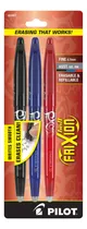 Comprar Bolígrafos De Tinta Gel Borrables Recargables Punta Fina 3 U