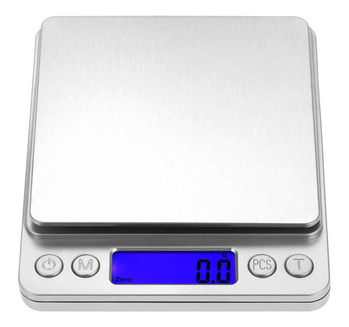 Balanza Digital De Precisión De 0.01 Grs A 500 Grs Lcd Luz