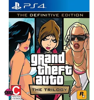 Gta Grand Theft Auto The Trilogy Definitive * Ps4 * Fisico