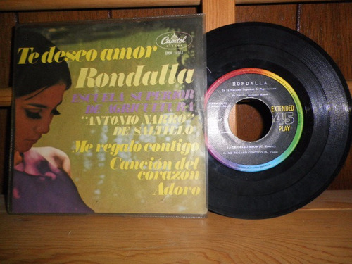 Te Deseo Amor - Rondalla Antonio Narro - Capitol - 45 Rpm