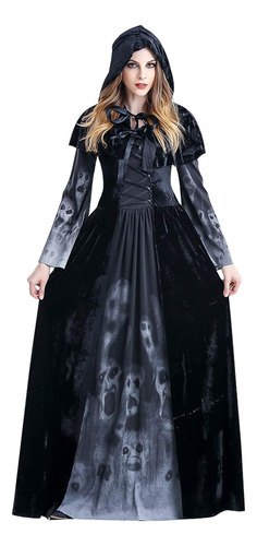 Disfraces Carnaval Mujer Vestido Halloween Bruja Vampiresa