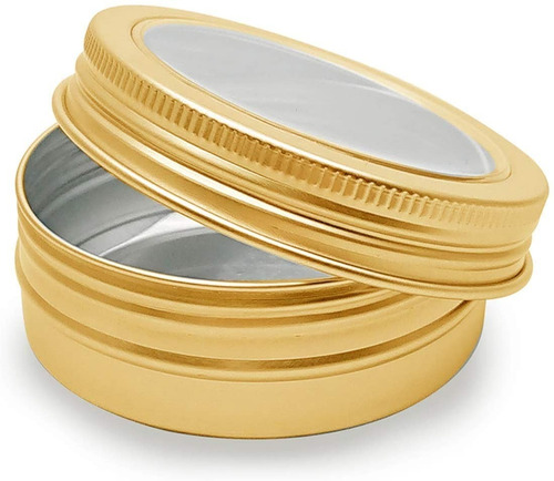 Imagen 3 de 6 de Caja De Aluminio 2oz Dorada Comunión Bautizo Recuerdito